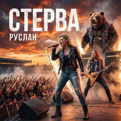 Обложка: РУСЛАН - Стерва