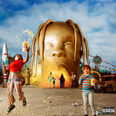 Обложка: Travis Scott - ASTROTHUNDER (инструментал)